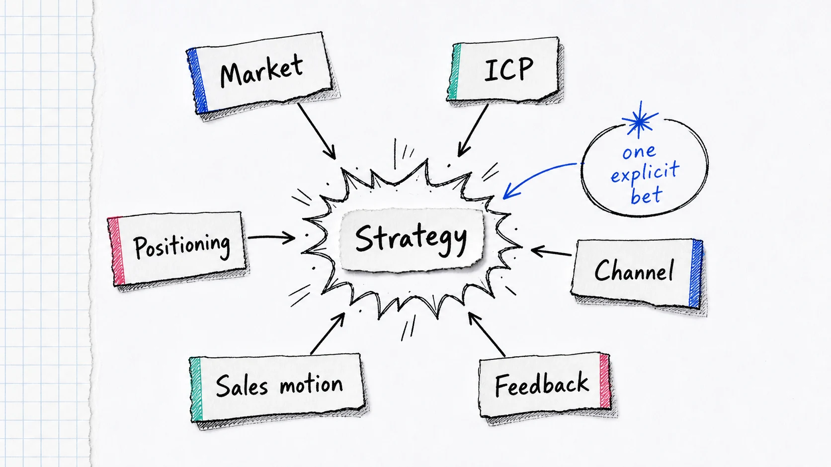 Go-to-market strategy decision map